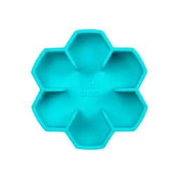 Миска для повільного харчування Waudog Silicone 450 мл блакитний - мініатюра 3