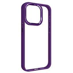 Чехол для Apple iPhone 15 Pro, UNIT2, фиолетовый, ударопрочный, прозрачный противоударный чехол-накладка из TPU и поликарбоната (PC), с защитными бортиками, защита всего корпуса от ударов и царапин, ArmorStandart (ARM69983)