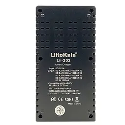 Зарядний пристрій для акумуляторних батарей 18650 AA AAA LiitoKala Lii-202 - мініатюра 3