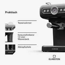 Кавоварка Klarstein Espressionata Evo (10045424) - мініатюра 5