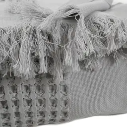 Покривало Lotus Home - Egi сірий 240x260 - мініатюра 4