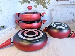 Набір посуду O.M.S. Collection 3017 Red - мініатюра 3