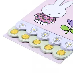 Блокнот Yes Miffy Flowers 85x142 мм 60 аркушів (152234) - мініатюра 4