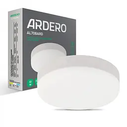 Свiтильник свiтлодiодний Ardero AL708ARD накладний 32W 5000K (80003) - мініатюра 2