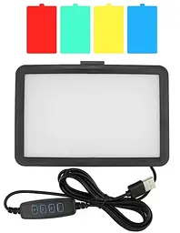 Студійна LED-лампа Viva VL8 20 см 120 LED 15 Вт (2104618871) - мініатюра 6