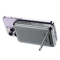 Автотримач для телефона Acefast D51 magnetic car holder for dashboard чорний - мініатюра 3
