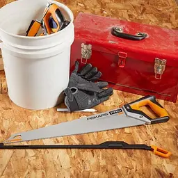 Ручна пилка Fiskars PowerTooth 550 мм, 11 TPI 1062918 - мініатюра 5
