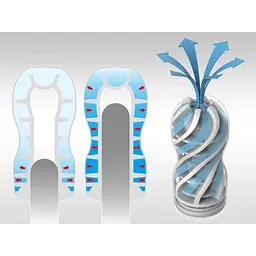 Мастурбатор Tenga Air Flow Cup Gentle, 15.5х4.5 см - мініатюра 3