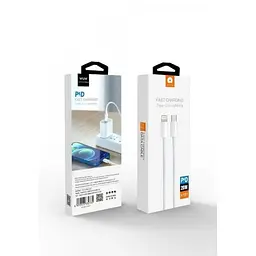 Кабель WUW-X181 Type-C to Lightning PD 20W білий - мініатюра 2