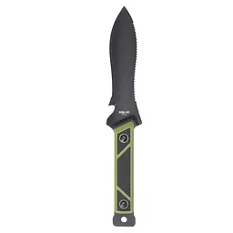 Ніж з фіксованим клинком SOG Rip Tide 6.5" Чорний-Зелений