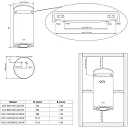 Бойлер Tesy ModEco Cloud 120L GCV 120 47 24D C22 ECW (305085) [127487] - мініатюра 5
