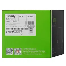 IP-камера TC-C32RN Spec:I5/E/Y/QX/2.8mm/V4.2, 2MP, Dual Bullet, 2.8mm, f/1.6, IR50m, DC12V, P Tiandy teh0016026 - мініатюра 5