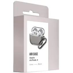Чохол для навушників Armorstandart Air для Apple Airpods 4 Black (ARM82606) (ARM82606) - мініатюра 3