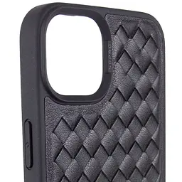 Кожаный чехол Polo Santa Barbara для Apple iPhone 15 Plus (6.7) Black - миниатюра 3
