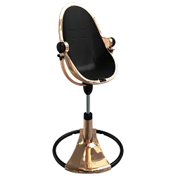 Стільчик для годування Bloom Fresco Rose gold/Midnight black (U10515-GRB\E10516-MBL) - мініатюра 6