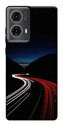 Чохол Demsky Червоно-біла дорога для Motorola Moto G85