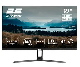 Монітор 2E Gaming 27" R2723BV HDMI DP MM VA 165Hz 6ms CURVED FreeSync teh0014239 - мініатюра 3