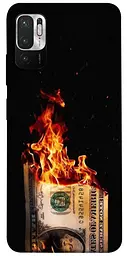 Чохол Demsky Money burn для Xiaomi Redmi Note 10 5G