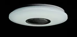Люстра світлодіодна Splendid Ray LY8338, 48W, 3000K, білий акрил, сучасний стиль з пультом та Bluetooth - мініатюра 2