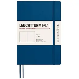 Блокнот Leuchtturm1917, Середній, М'яка обкладинка, Indigo, Крапка (374003)