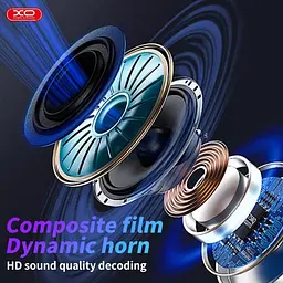 Навушники бездротові XO X36 Pro Smart Screen ANC Active Noise Cancellation білі - мініатюра 6