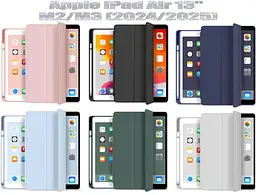 Чохол BeCover з кріпленням Apple Pencil для Apple iPad Air 13 M2 2024 Темно-зелений (711458) - мініатюра 6