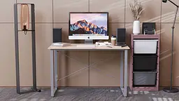 Комп'ютерний стіл Ferrum-decor Дейв 75x100x70 сірий ДСП Дуб Сан-Марино 16мм (FRD-102391) - мініатюра 4