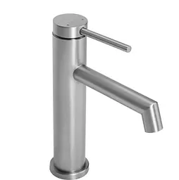 Змішувач для умивальника Rea Foss nickel низький (REA-B5315)