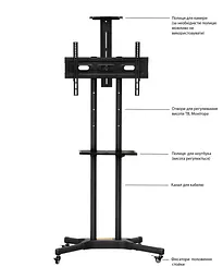 Стійка презентаційна Walfix TVS-6004B - мініатюра 3