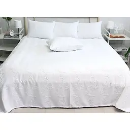 Покривало Tag Tekstil Gloria white 160x240 см