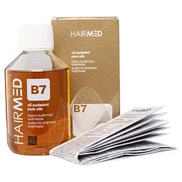 Еудермальний шампунь з вишуканими оліями для блиску волосся HAIRMED B7 200 мл