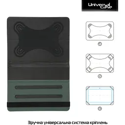 Чохол до планшета Armorstandart Elastic Band 10 Black (ARM59075) - мініатюра 2