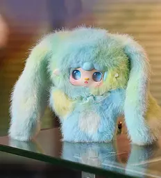 Колекційна м'яка іграшка з кільцем 10/10 Toys "Yooki.Чарiвнi Кролики (Hopping Bunny)" V13 10_10 Art.2025-9-15 - мініатюра 12