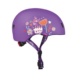 Захисний шолом MICRO - ФІОЛЕТОВИЙ З КВІТАМИ (52-56 cm, M) Micro AC2138BX - мініатюра 5