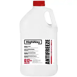 Антифриз HighWay G12+ концентрат червоний 3,78л 701492 - мініатюра 2