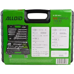 Набір інструментів Alloid 1/2, 1/4, 82 предмета (NI-1082WN-6) - мініатюра 4