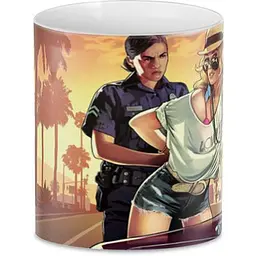 Кухоль GeekLand GTA ГТА арешт GT.02.30 330 мл білий - мініатюра 3