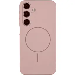 Чохол Silicone Cover Lakshmi Full Camera (AA) with Magnetic Fit для Samsung Galaxy A17 4G/5G Рожевий / Pink Sand