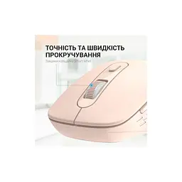 Мишка OfficePro M230P Silent Click Wireless/Bluetooth Pink (M230P) - мініатюра 9