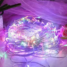 Гірлянда світлодіодна від мережі Y25-43M 19605 2.7 м 100 LED мультиколор з холодним білим - мініатюра 5
