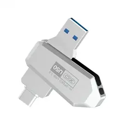 Флеш XO U50 USB 3.0+Type-C 128 GB - мініатюра 1