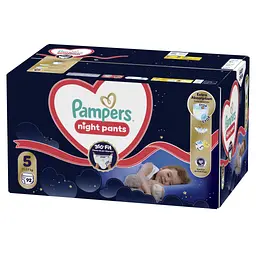 Підгузки Pampers Night Pants Розмір 5 (11-17 кг) 92 шт (8006530320542) - мініатюра 2