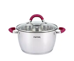 Кастрюля Pepper Begonia PR-1111-22 22 см 4.4 л