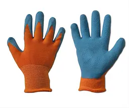 Рукавички захисні Bradas ORANGE латекс розмір 6 RWDOR6