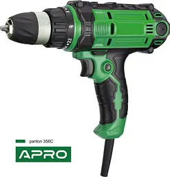 Шуруповерт-дриль Apro ED-500/2 DFR мережевий(899154)