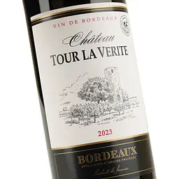 Вино Château Tour La Verite Bordeaux червоне сухе 13% 0.75 л - мініатюра 5