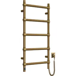 Електрична рушникосушка Navin Retro 500x1000 Sensor права, бронза 12-228153-3680, Бронза, Праве, Електронний