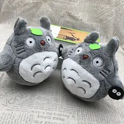 Іграшка м'яка Мій сусід Тоторо з листочком 20 см My Neighbor Totoro CH TT N 02 - мініатюра 4
