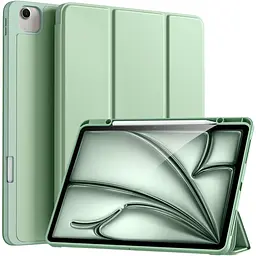 Чохол-книжка CDK для Apple iPad Pro 12.9" 4gen 2020 екокожа/силікон Smart Case cлот стилус(017899) light green