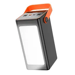 Повербанк з ліхтарем 90000 mAh 22.5 W Hoco J107 Super 333Wh PD20 W 4xUSB / Type-C / MicroUSB - мініатюра 4